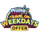 Save up to Rs 200 on Primo operators.