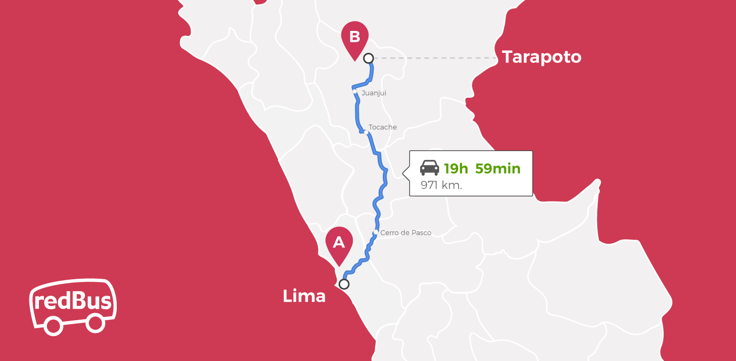 Lima a Tarapoto Pasajes de bus en redBus Perú