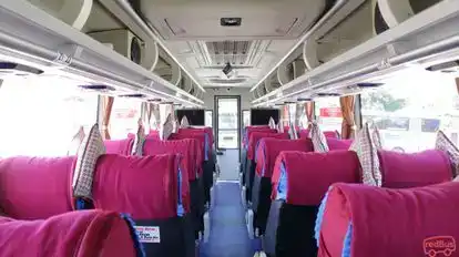 Kramat Djati Bandung Bus-Seats layout Image