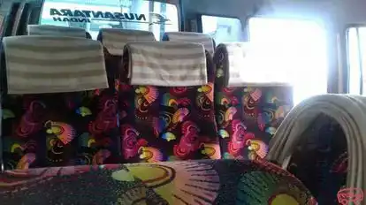 Nusantara indah Bus-Seats layout Image