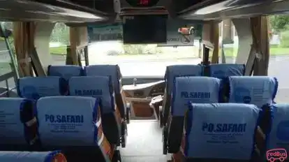 Safari Jaya Mandiri Bus-Seats layout Image