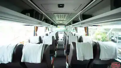 Kramat Djati Jakarta Bus-Seats layout Image