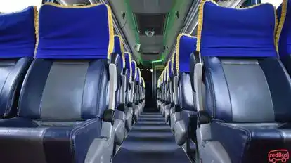 Gumarang Jaya Bus-Seats layout Image