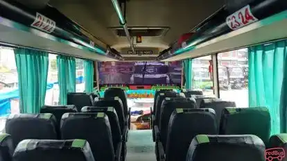 Arya Prima Bus-Seats layout Image