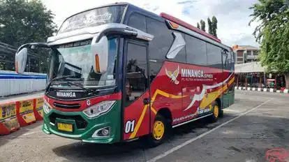 Minanga Express Bus-Front Image