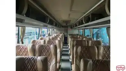 Garuda Mas Bus-Seats layout Image