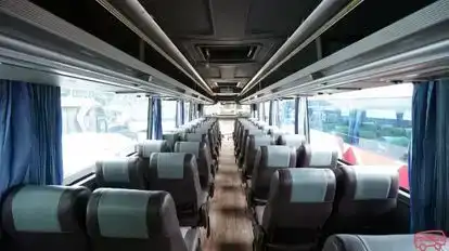 Kalisari Bus-Seats layout Image