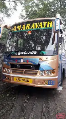 Sri  Amaravathi  Travels Bus-Side Image