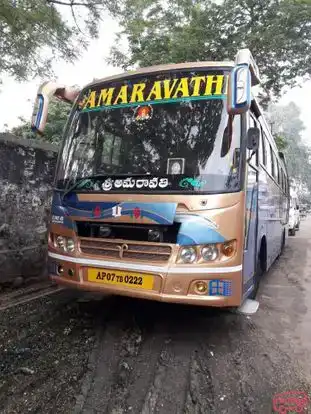 Sri  Amaravathi  Travels Bus-Side Image
