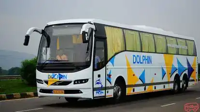 Dolphin tours and travels Bus-Front Image