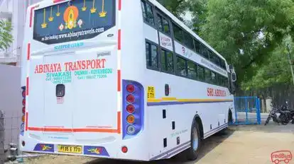 Abinaya Travels Bus-Side Image