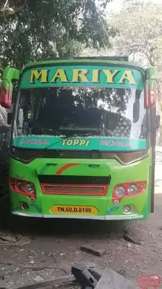Mariya Tours and Travels Bus-Front Image