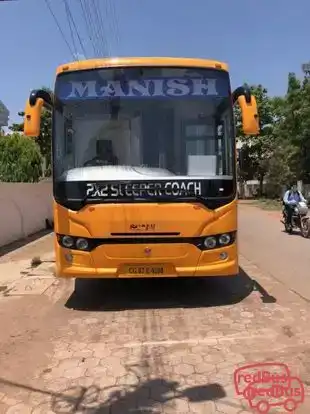 Manish Travel Bus-Front Image