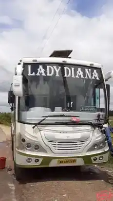 Lady Diana Travels Bus-Front Image