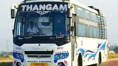Thangam Travels Bus-Seats layout Image