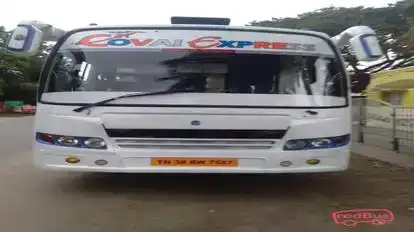 Covai express tours and travels Bus-Front Image