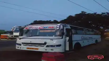 Covai express tours and travels Bus-Side Image