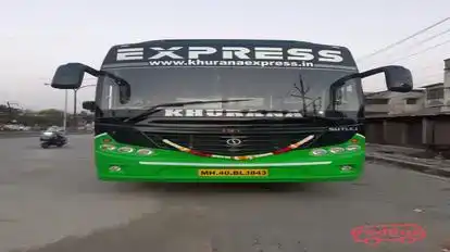 Khurana Express Services   Bus-Front Image