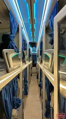 Maa Shanti Travels Bus-Seats layout Image
