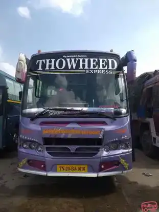 Thowheed Express Travels Bus-Front Image
