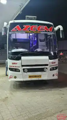 Azeem Tours and Travels Bus-Front Image