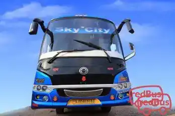 Skycity Travels Bus-Front Image