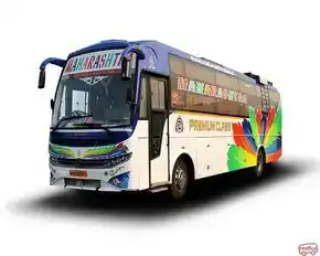 Maharashtra  Travels Bus-Side Image