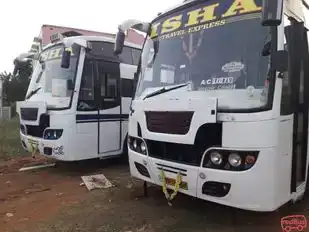 Isha Travel Express Bus-Front Image
