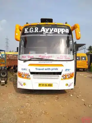 KGR Ayyappa Travels Bus-Front Image
