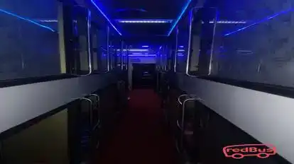 Purvanchal  Tour and Travels Bus-Seats layout Image