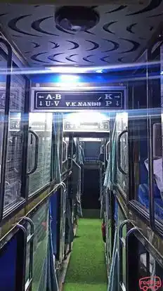 Nandu V.K. Travels Bus-Seats layout Image