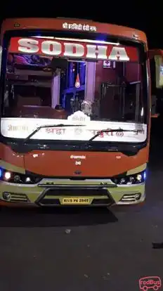 Yogi Travels Bus-Front Image