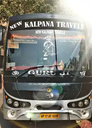 New Kalpana Travels Bus-Front Image