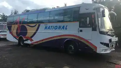 New National Travels Bus-Front Image