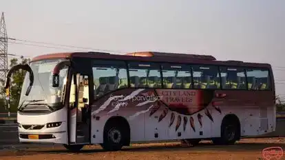 City Land Travels Bus-Side Image
