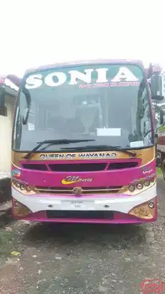 Sonia Travels Bus-Front Image