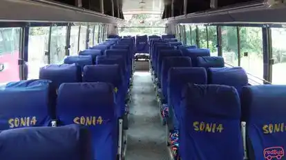Sonia Travels Bus-Seats Image