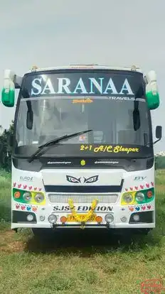 Saranaa Travels Bus-Front Image