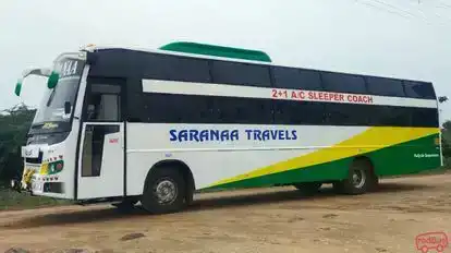 Saranaa Travels Bus-Side Image