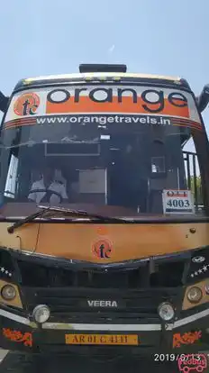 Orange Tours And Travels (Nizamabad) Bus-Front Image