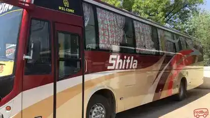 Shitla Travels Bus-Side Image