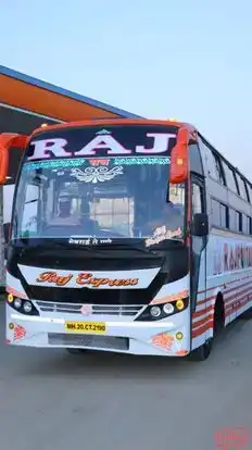 Raj Tours and Travels Bus-Front Image
