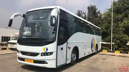 Alpha Tour and Travels Bus-Front Image
