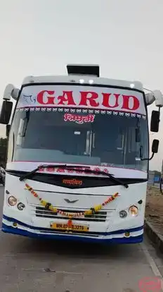 Garud Travels Bus-Front Image