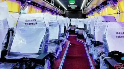 Galaxy Travels Bus-Seats layout Image