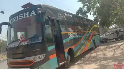 Trisha Travels Bus-Front Image