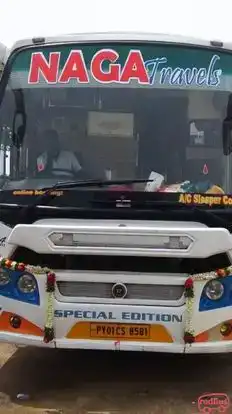 Naga Travels Bus-Front Image