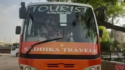 Sadhika Travels Bus-Front Image