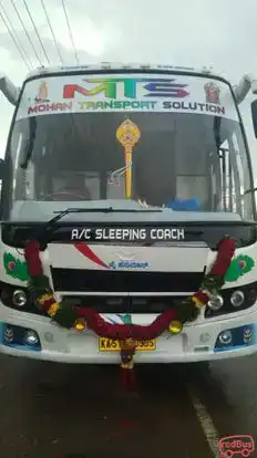 Mohan Transport Solutions Bus-Front Image