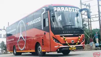 Paradizo travels Bus-Front Image